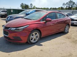 Vehiculos salvage en venta de Copart Harleyville, SC: 2017 Chevrolet Cruze LT