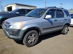 Salvage cars for sale at New Britain, CT auction: 2002 Honda CR-V EX