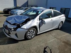 Toyota salvage cars for sale: 2017 Toyota Prius