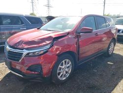 Chevrolet Equinox salvage cars for sale: 2022 Chevrolet Equinox LT