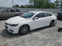 Salvage cars for sale from Copart Gastonia, NC: 2017 Chevrolet Malibu LT