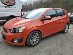 Chevrolet Sonic salvage cars for sale: 2012 Chevrolet Sonic LT