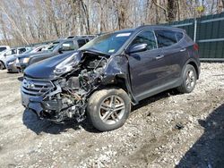 Salvage cars for sale from Copart Candia, NH: 2018 Hyundai Santa FE Sport