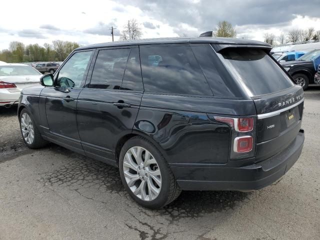 2019 Land Rover Range Rover HSE