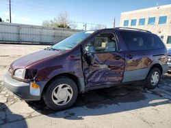 Salvage cars for sale from Copart Littleton, CO: 2000 Toyota Sienna LE