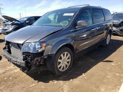 Salvage cars for sale at Elgin, IL auction: 2015 Chrysler Town & Country Touring