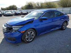 Salvage cars for sale at Las Vegas, NV auction: 2018 Honda Civic LX
