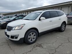 Salvage cars for sale from Copart Louisville, KY: 2015 Chevrolet Traverse LT