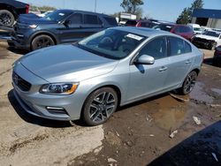 Salvage cars for sale at Woodhaven, MI auction: 2018 Volvo S60 Dynamic