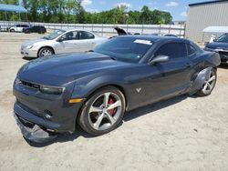 Salvage cars for sale at Spartanburg, SC auction: 2015 Chevrolet Camaro LT