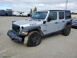 Salvage cars for sale at Hayward, CA auction: 2024 Jeep Wrangler 4XE
