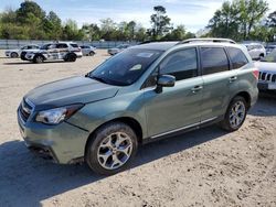 Salvage cars for sale at Hampton, VA auction: 2017 Subaru Forester 2.5I Touring
