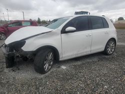 Volkswagen salvage cars for sale: 2012 Volkswagen Golf