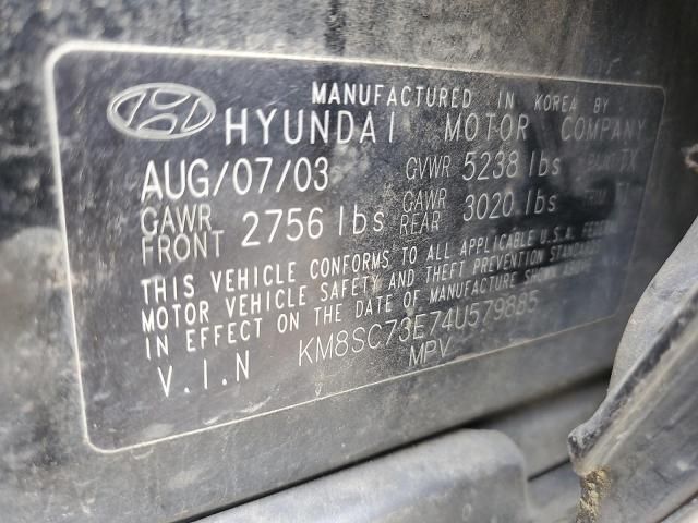 2004 Hyundai Santa FE GLS