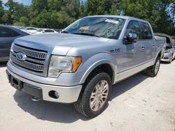 Salvage cars for sale from Copart Ocala, FL: 2010 Ford F150 Supercrew