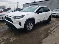 Vehiculos salvage en venta de Copart Chicago Heights, IL: 2021 Toyota Rav4 LE