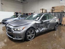 Infiniti Q50 Base salvage cars for sale: 2015 Infiniti Q50 Base