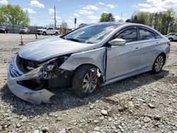 Vehiculos salvage en venta de Copart Mebane, NC: 2014 Hyundai Sonata SE