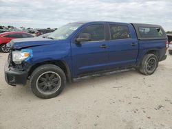 Salvage trucks for sale at San Antonio, TX auction: 2014 Toyota Tundra Crewmax SR5