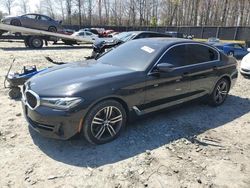 BMW 540 XI salvage cars for sale: 2021 BMW 540 XI