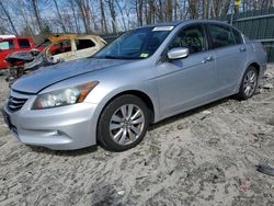 Salvage cars for sale from Copart Candia, NH: 2011 Honda Accord EXL