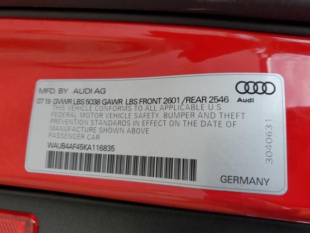 2019 Audi S4 Premium Plus