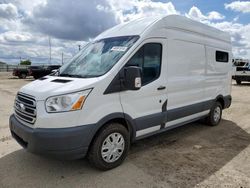 Salvage trucks for sale at Fresno, CA auction: 2015 Ford Transit T-250