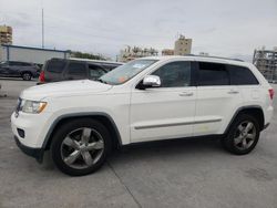 Jeep salvage cars for sale: 2012 Jeep Grand Cherokee Overland