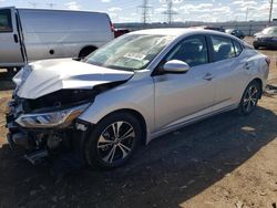 Salvage cars for sale from Copart Elgin, IL: 2020 Nissan Sentra SV