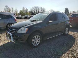 Salvage cars for sale at Portland, OR auction: 2007 Mercedes-Benz ML 350