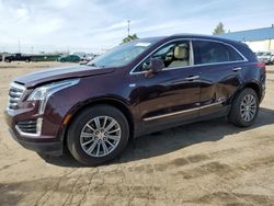 Salvage cars for sale at Woodhaven, MI auction: 2017 Cadillac XT5 Luxury