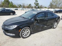 Salvage cars for sale from Copart Hampton, VA: 2015 Chrysler 200 C