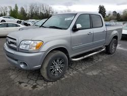 Salvage cars for sale from Copart Portland, OR: 2006 Toyota Tundra Double Cab SR5