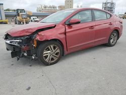 Salvage cars for sale from Copart New Orleans, LA: 2019 Hyundai Elantra SEL