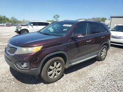 Salvage cars for sale at Savannah, GA auction: 2011 KIA Sorento Base