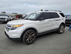 Salvage cars for sale at Hayward, CA auction: 2013 Ford Explorer XLT