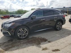 Salvage cars for sale at Lebanon, TN auction: 2017 Acura MDX Advance