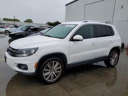 Salvage cars for sale at Sacramento, CA auction: 2012 Volkswagen Tiguan S