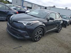 Salvage cars for sale from Copart Vallejo, CA: 2018 Toyota C-HR XLE
