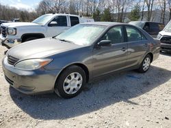 Salvage cars for sale from Copart North Billerica, MA: 2003 Toyota Camry LE