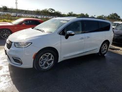 Salvage cars for sale at Orlando, FL auction: 2023 Chrysler Pacifica Limited