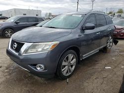 Salvage cars for sale at Chicago Heights, IL auction: 2014 Nissan Pathfinder S