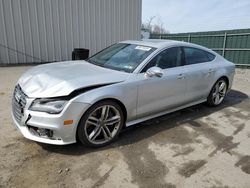 Salvage cars for sale from Copart Duryea, PA: 2015 Audi S7 Premium