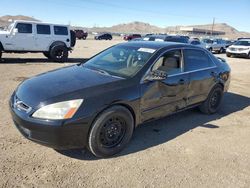 Salvage cars for sale at North Las Vegas, NV auction: 2003 Honda Accord EX
