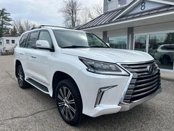 Salvage cars for sale at North Billerica, MA auction: 2019 Lexus LX 570