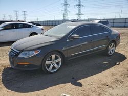 Salvage cars for sale at Elgin, IL auction: 2012 Volkswagen CC Luxury