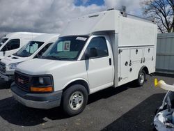Salvage trucks for sale at Mcfarland, WI auction: 2015 Chevrolet Express G3500