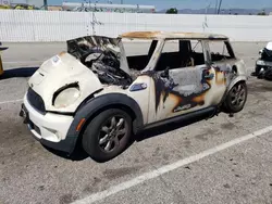 Salvage cars for sale from Copart Van Nuys, CA: 2009 Mini Cooper S