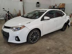 Salvage cars for sale at Lufkin, TX auction: 2016 Toyota Corolla L