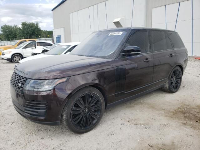 2019 Land Rover Range Rover Supercharged